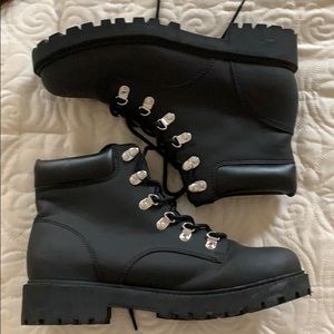 Black Combat Boots
